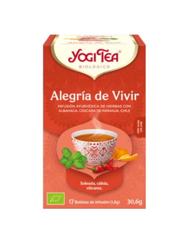 Yogi tea infusion alegria...
